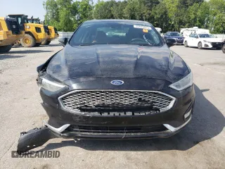 2019 Ford Fusion Titanium with VIN 3FA6P0K96KR270554, listed as a Copart auction lot 55976915 with 132,731 mi miles and Clean title. Bid and sale history available at DreamBid. Image 5.