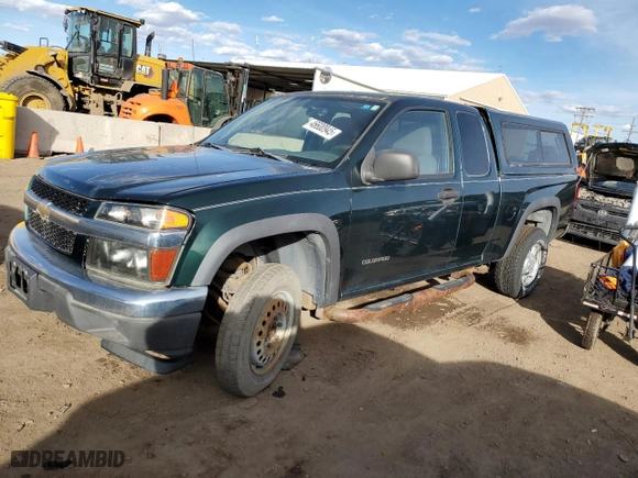 2005 Chevrolet Colorado LS Z71 with VIN 1GCDT196158252242, listed as a Copart auction lot 46600945 with 147,183 mi miles and Clean Title. Bid and sale history available at carsss.com. Image 1.