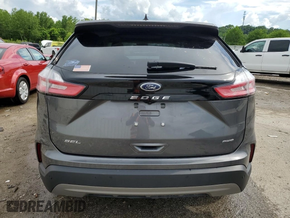 2022 Ford Edge SEL z VIN 2FMPK4J95NBB00058, wystawiony jako Copart lot #56833375 z przebiegiem 45 151 mil mil oraz Nie do naprawy • Non repairable. Historia ofert i sprzedaży dostępna na DreamBid. Obrazek 6.