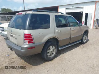 2004 Mercury Mountaineer Convenience z VIN 4M2ZU66K64UJ18540, wystawiony jako IAAI lot #42333221 z przebiegiem 200 768 mil mil oraz . Historia ofert i sprzedaży dostępna na DreamBid. Obrazek 4.