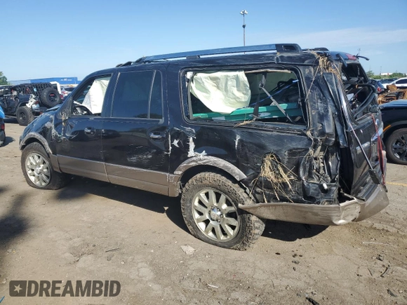 2013 Ford Expedition Max XLT with VIN 1FMJK1H56DEF30434, listed as a Copart auction lot 58162914 with Not provided miles and Salvage title. Bid and sale history available at DreamBid. Image 2.