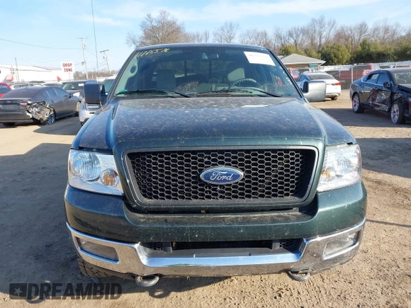 2005 Ford F-150 XLT с VIN 1FTPW14515FA10548, выставлен на аукционе IAAI как лот 41775576 с пробегом 48 659 миль миль и . История ставок и продаж доступна на DreamBid. Изображение 12.