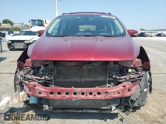 2015 Ford Escape Titanium with VIN 1FMCU9J91FUA67240, listed as a Copart auction lot 61858874 with 168,294 mi miles and Salvage Title. Bid and sale history available at carsss.com. Image 5.
