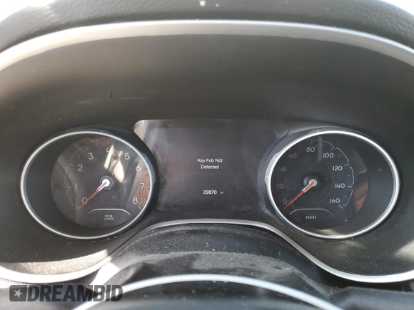 2018 Jeep Compass Sport with VIN 3C4NJCAB9JT411244, listed as a Copart auction lot 53242645 with 29,870 mi miles and Clean Title. Bid and sale history available at carsss.com. Image 9.