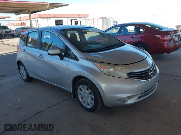 2014 Nissan Note S Plus with VIN 3N1CE2CP1EL420057, listed as a IAAI auction lot 41657471 with 124,779 mi miles and . Bid and sale history available at DreamBid. Image 1.