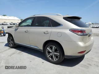2015 Lexus RX 350 with VIN 2T2ZK1BA1FC174618, listed as a Copart auction lot 49396185 with 57,217 mi miles and Salvage Title. Bid and sale history available at carsss.com. Image 2.