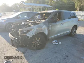 2014 Infiniti QX60 с VIN 5N1AL0MM2EC505550, выставлен на аукционе Copart как лот 57823975 с пробегом Не указан миль и Списание • Salvage title. История ставок и продаж доступна на DreamBid. Изображение 1.
