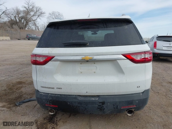 2018 Chevrolet Traverse LT Cloth with VIN 1GNEVGKW8JJ167095, listed as a IAAI auction lot 41479356 with 98,615 mi miles. Bid and sale history available at carsss.com. Image 17.
