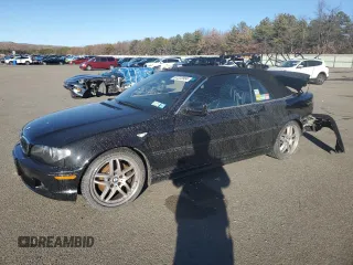 2005 BMW 3 Series 330Ci with VIN WBABW53405PL51084, listed as a Copart auction lot 87222954 with 0 mi miles and Salvage Title. Bid and sale history available at carsss.com. Image 1.