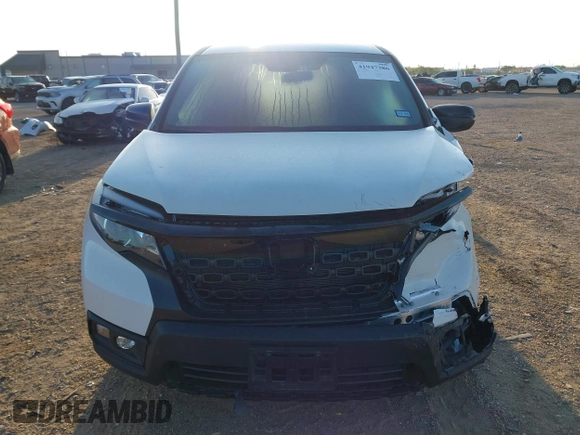 2021 Honda Passport Sport with VIN 5FNYF7H28MB000285, listed as a IAAI auction lot 41947386 with 25,496 mi miles and . Bid and sale history available at DreamBid. Image 12.