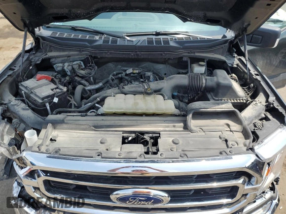 2021 Ford F-150 XL с VIN 1FTEW1CP2MKE38029, выставлен на аукционе Copart как лот 60890115 с пробегом 77 386 миль миль и Чистый • Clean title. История ставок и продаж доступна на DreamBid. Изображение 11.