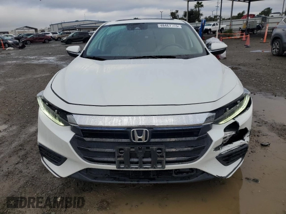 2021 Honda Insight Touring with VIN 19XZE4F96ME009546, listed as a Copart auction lot 48487045 with 60,446 mi miles and Salvage Title. Bid and sale history available at carsss.com. Image 5.