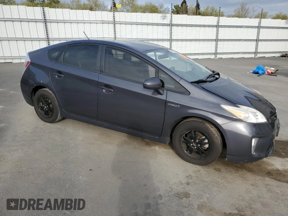 2013 Toyota Prius One with VIN JTDKN3DU8D1686426, listed as a Copart auction lot 50839775 with 115,044 mi miles and Salvage Title. Bid and sale history available at DreamBid. Image 4.