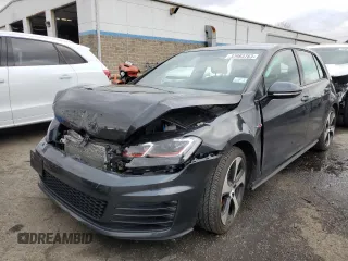 2017 Volkswagen Golf GTI S with VIN 3VW4T7AU7HM032596, listed as a Copart auction lot 37993763 with 32,137 mi miles. Bid and sale history available at carsss.com. Image 1.