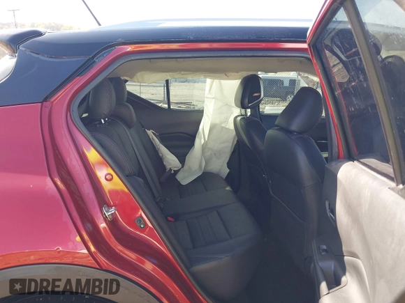 2020 Nissan Kicks SR with VIN 3N1CP5DV7LL554917, listed as a IAAI auction lot 41942545 with 54,789 mi miles and . Bid and sale history available at DreamBid. Image 8.