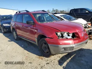 2005 Mitsubishi Outlander LS with VIN JA4LX31F65U040946, listed as a Copart auction lot 87074634 with 168,406 mi miles and Salvage Title. Bid and sale history available at carsss.com. Image 4.