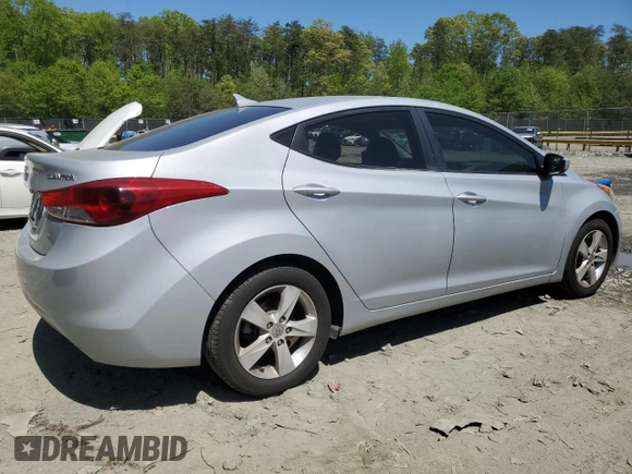 2012 Hyundai Elantra Limited z VIN 5NPDH4AE2CH086382, wystawiony jako Copart lot #54891285 z przebiegiem 138 181 mil mil oraz Szkoda całkowita • Salvage title. Historia ofert i sprzedaży dostępna na DreamBid. Obrazek 3.