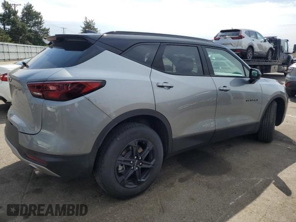 2024 Chevrolet Blazer LT with VIN 3GNKBCR46RS177417, listed as a Copart auction lot 52282665 with 18,090 mi miles and Salvage title. Bid and sale history available at DreamBid. Image 3.