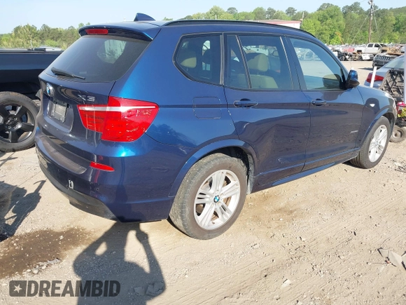 2012 BMW X3 28i with VIN 5UXWX5C50CL723553, listed as a IAAI auction lot 42068798 with 144,740 mi miles and . Bid and sale history available at DreamBid. Image 4.