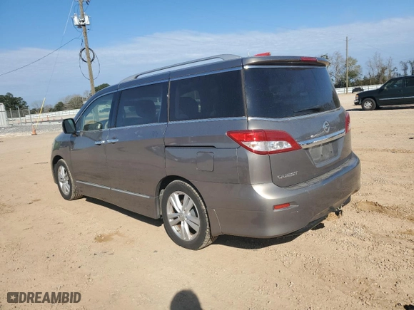 2015 Nissan Quest SL with VIN JN8AE2KP8F9133013, listed as a Copart auction lot 46684735 with 114,253 mi miles and Salvage Title. Bid and sale history available at carsss.com. Image 2.