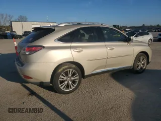 2013 Lexus RX 350 with VIN 2T2BK1BA0DC190288, listed as a Copart auction lot 49587935 with 123,730 mi miles and Salvage Title. Bid and sale history available at carsss.com. Image 3.