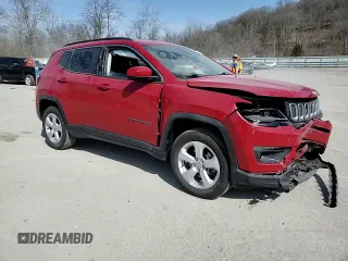 2020 Jeep Compass Latitude with VIN 3C4NJDBB6LT150324, listed as a Copart auction lot 49298845 with 44,160 mi miles and Salvage Title. Bid and sale history available at DreamBid. Image 11.