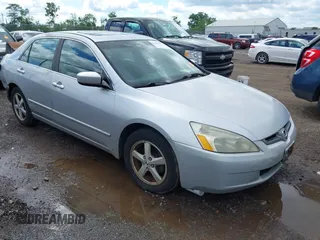 2005 Honda Accord EX z VIN 1HGCM56705A141088, wystawiony jako IAAI lot #42310522 z przebiegiem 235 639 mil mil oraz . Historia ofert i sprzedaży dostępna na DreamBid. Obrazek 1.