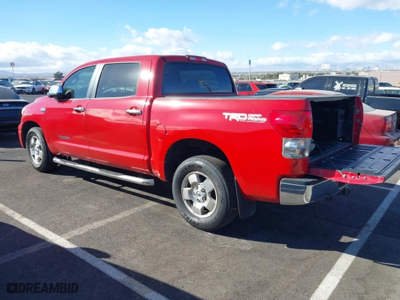 2007 Toyota Tundra LTD with VIN 5TBEV58177S470706, listed as a IAAI auction lot 41544450 with 10 mi miles. Bid and sale history available at carsss.com. Image 3.