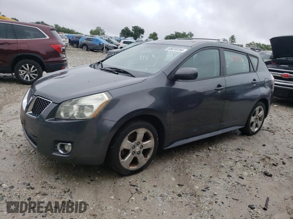 2009 Pontiac Vibe with VIN 5Y2SM67079Z468581, listed as a Copart auction lot 76523994 with 180,357 mi miles and Non Repairable. Bid and sale history available at carsss.com. Image 1.