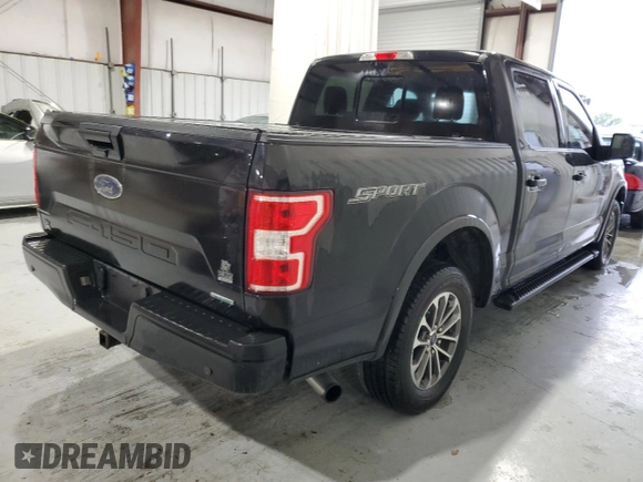 2020 Ford F-150 XL with VIN 1FTEW1CP9LFA53929, listed as a Copart auction lot 55599995 with 142,338 mi miles and Clean title. Bid and sale history available at DreamBid. Image 3.
