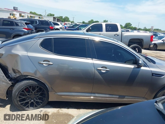 2013 Kia Optima SX with VIN 5XXGR4A67DG199714, listed as a IAAI auction lot 42359527 with 133,636 mi miles and . Bid and sale history available at DreamBid. Image 13.