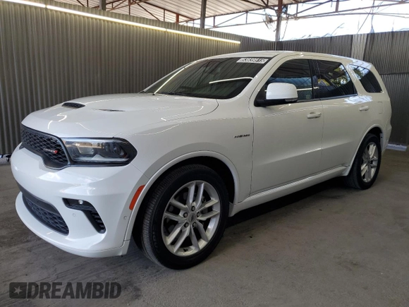 2022 Dodge Durango R/T with VIN 1C4SDHCT0NC157082, listed as a Copart auction lot 53839515 with 41,847 mi miles and Clean title. Bid and sale history available at DreamBid. Image 1.