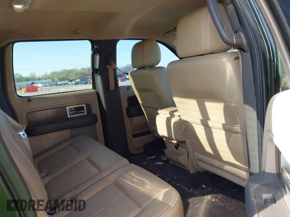 2012 Ford F-150 XL with VIN 1FTFW1ET3CFB33371, listed as a IAAI auction lot 41889333 with 125,894 mi miles. Bid and sale history available at carsss.com. Image 8.