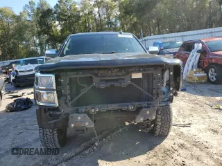 2015 Chevrolet Silverado 1500 LTZ with VIN 3GCUKSEC2FG504886, listed as a Copart auction lot 46433495 with 131,475 mi miles and Salvage Title. Bid and sale history available at DreamBid. Image 5.