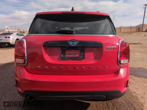 2019 MINI Countryman Cooper z VIN WMZYS7C59K3F47124, wystawiony jako Copart lot #50420185 z przebiegiem 44 932 mil mil oraz Szkoda całkowita • Salvage title. Historia ofert i sprzedaży dostępna na DreamBid. Obrazek 6.