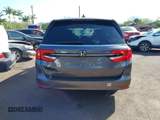 2023 Honda Odyssey EX-L with VIN 5FNRL6H65PB002896, listed as a IAAI auction lot 41559502 with 82,390 mi miles. Bid and sale history available at carsss.com. Image 16.