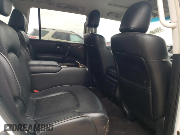2016 Infiniti QX80 with VIN JN8AZ2NE4G9124227, listed as a Copart auction lot 43040465 with 107,233 mi miles and Salvage Title. Bid and sale history available at carsss.com. Image 11.