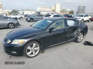 2010 Lexus GS 350 with VIN JTHBE1KS0A0047205, listed as a Copart auction lot 82318984 with 127,998 mi miles and Salvage Title. Bid and sale history available at carsss.com. Image 1.