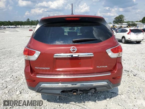 2015 Nissan Pathfinder S z VIN 5N1AR2MN0FC679282, wystawiony jako Copart lot #64091305 z przebiegiem 54 143 mil mil oraz Czysty tytuł • Clean title. Historia ofert i sprzedaży dostępna na DreamBid. Obrazek 6.