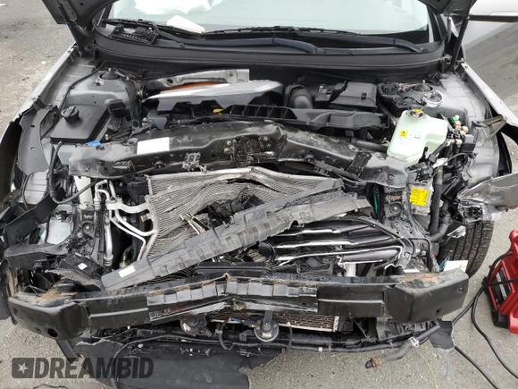 2018 Hyundai Sonata Hybrid SE with VIN KMHE24L34JA087311, listed as a Copart auction lot 48232965 with 50,442 mi miles and Salvage Title. Bid and sale history available at carsss.com. Image 12.