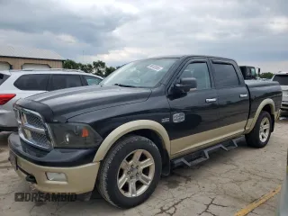 2012 Ram 1500 Laramie Longhorn with VIN 1C6RD7PT3CS190185, listed as a Copart auction lot 58703855 with 161,776 mi miles and Clean title. Bid and sale history available at DreamBid. Image 1.