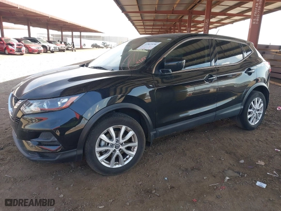 2021 Nissan Rogue Sport S with VIN JN1BJ1AV1MW314963, listed as a IAAI auction lot 41869496 with 122,089 mi miles. Bid and sale history available at carsss.com. Image 20.