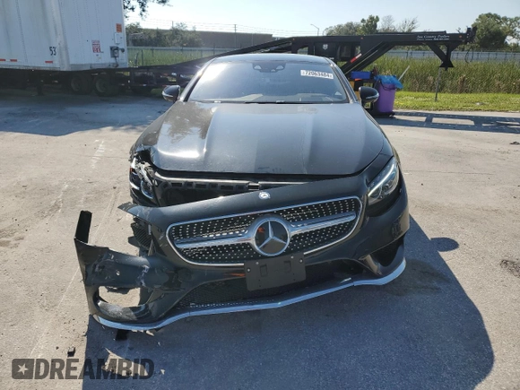 2017 Mercedes-Benz S 550 with VIN WDDXJ8FB1HA024368, listed as a Copart auction lot 72063484 with 44,182 mi miles and Salvage title. Bid and sale history available at DreamBid. Image 5.