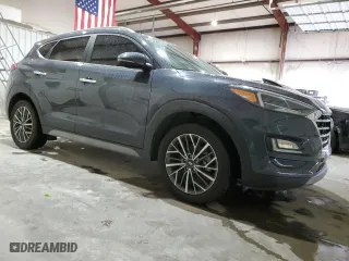 2021 Hyundai Tucson Limited with VIN KM8J33AL1MU389151, listed as a Copart auction lot 51865125 with 55,052 mi miles and Salvage Title. Bid and sale history available at carsss.com. Image 4.