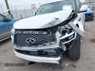 2018 Infiniti QX80 with VIN JN8AZ2NF5J9664640, listed as a IAAI auction lot 41379892 with 93,864 mi miles and . Bid and sale history available at DreamBid. Image 12.