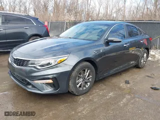 2020 Kia Optima LX with VIN 5XXGT4L38LG387015, listed as a IAAI auction lot 41629160 with 77,287 mi miles. Bid and sale history available at carsss.com. Image 19.