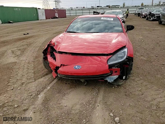 2022 Subaru BRZ Limited with VIN JF1ZDBE14N9700198, listed as a Copart auction lot 76768744 with 0 mi miles and Salvage Title. Bid and sale history available at carsss.com. Image 11.