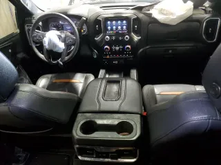 2022 GMC Sierra 1500 Limited AT4 with VIN 1GTP9EEL0NZ153596, listed as a Copart auction lot 85247744 with 40,471 mi miles and Salvage Title. Bid and sale history available at carsss.com. Image 8.