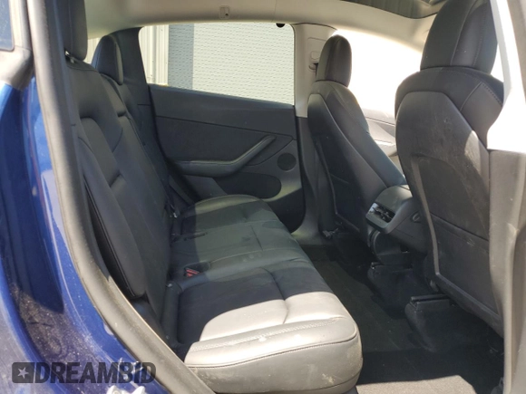 2022 Tesla Model Y Performance with VIN 7SAYGDEF4NF489629, listed as a Copart auction lot 64181775 with 22,120 mi miles and Salvage title. Bid and sale history available at DreamBid. Image 10.