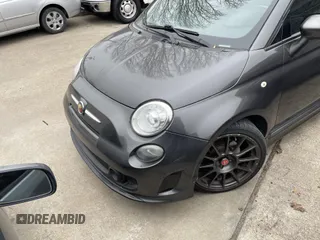 2014 FIAT 500 Abarth with VIN 3C3CFFJH8ET190132, listed as a IAAI auction lot 41574469 with 105,809 mi miles. Bid and sale history available at carsss.com. Image 2.